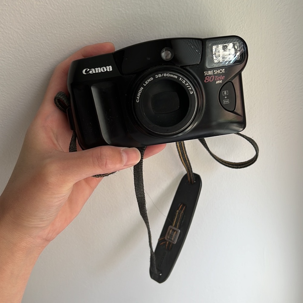 Canon Sure Shot Tele 80 35mm Camera